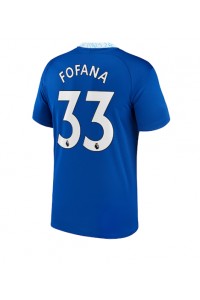 Fotbalové Dres Chelsea Wesley Fofana #33 Domácí Oblečení 2022-23 Krátký Rukáv